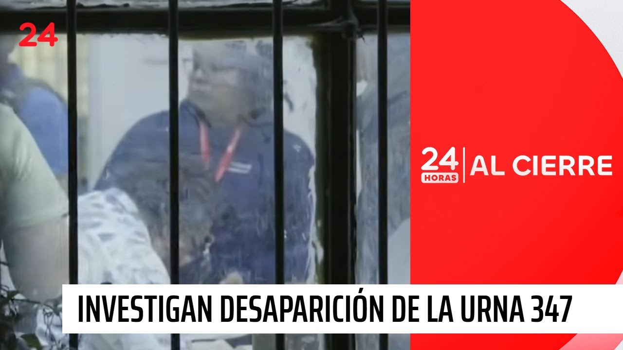 Investigan denuncia de sustracción de votos en colegio de Santiago | 24 Horas TVN Chile
