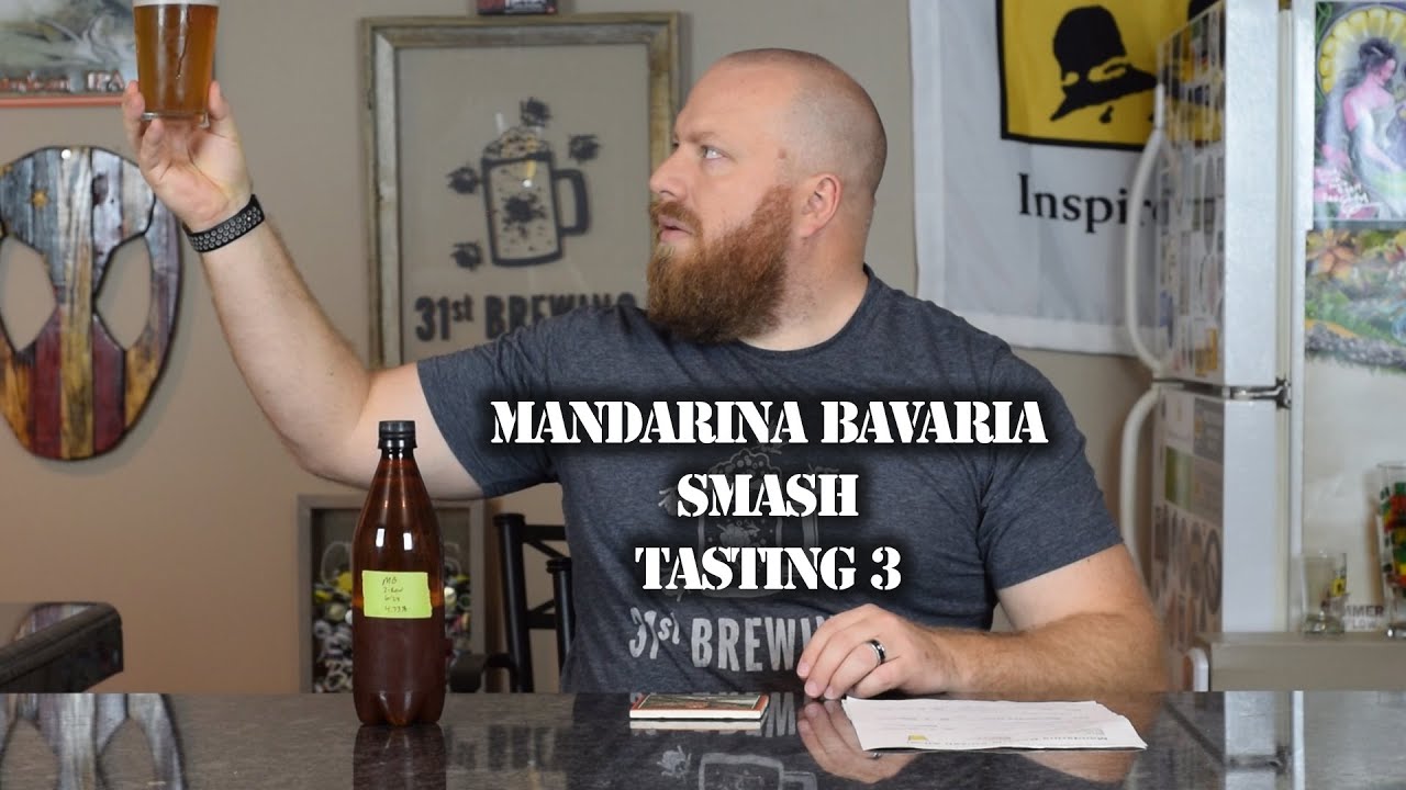 Mandarina Bavaria SMaSH 2 Row All Grain Tasting 3