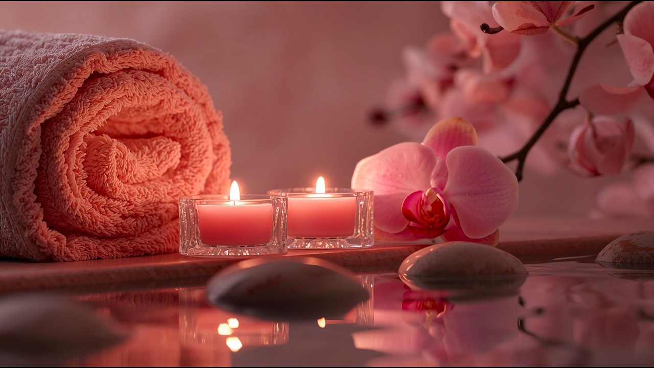 Relaxing Spa Piano & Water Sounds for Deep, Restful Sleep
