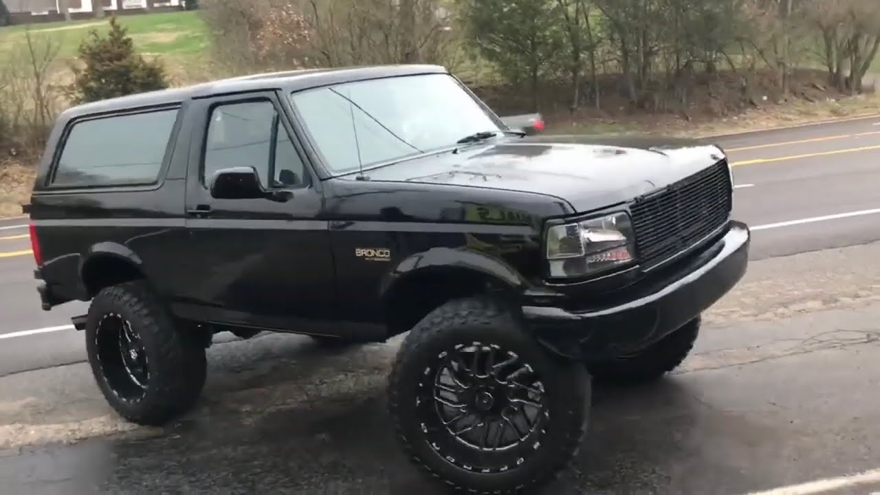 1996 Ford Bronco (V8)  w/ High Flow Cats & 40 Series Flowmaster EXHAUST