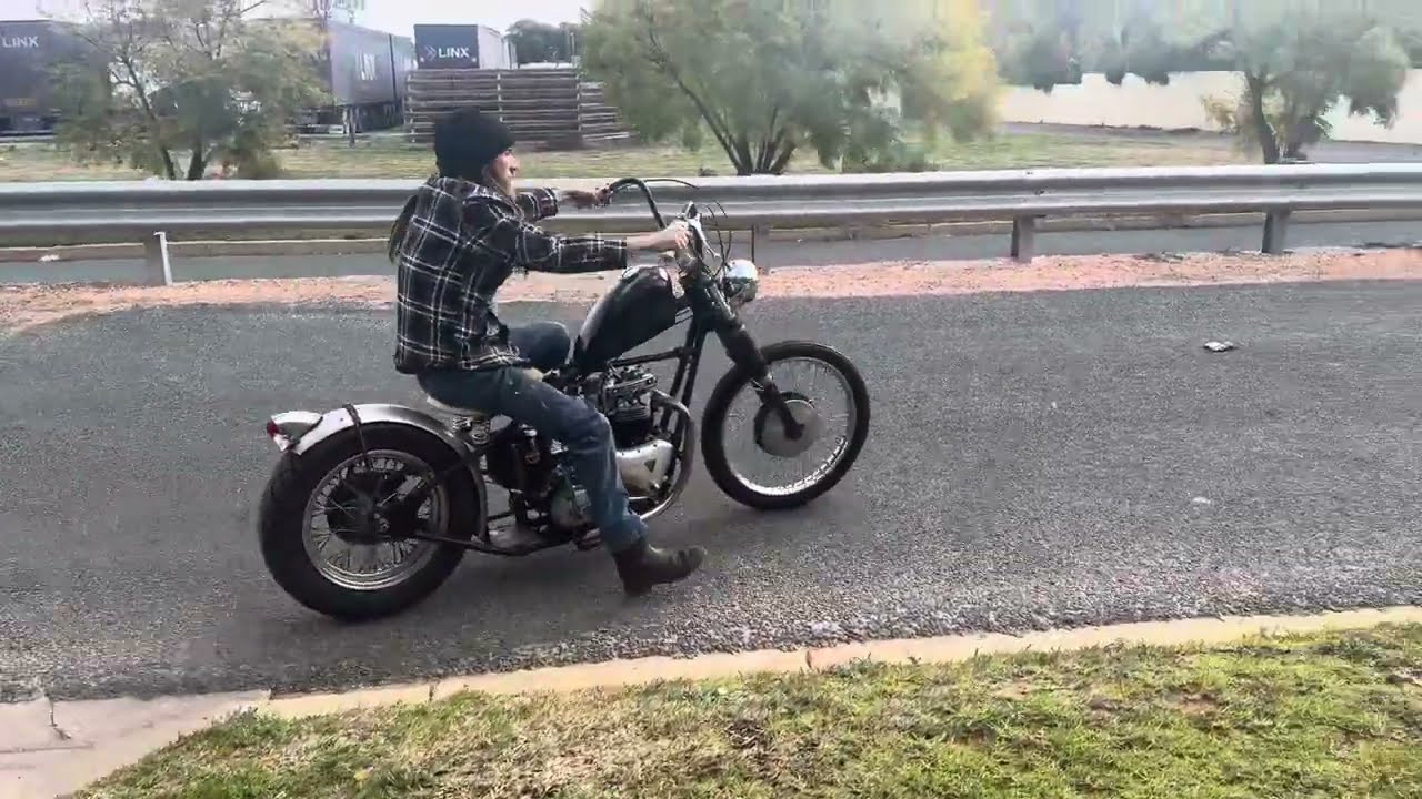 1961 Triumph pre unit chopper 750cc