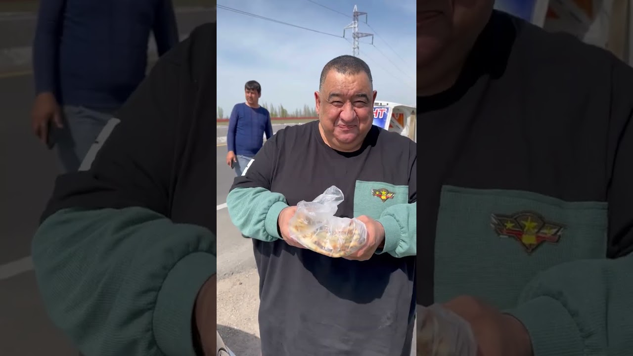 По дороге в Чимган, Самса с зеленью, 4 тандыра💐🇺🇿💯