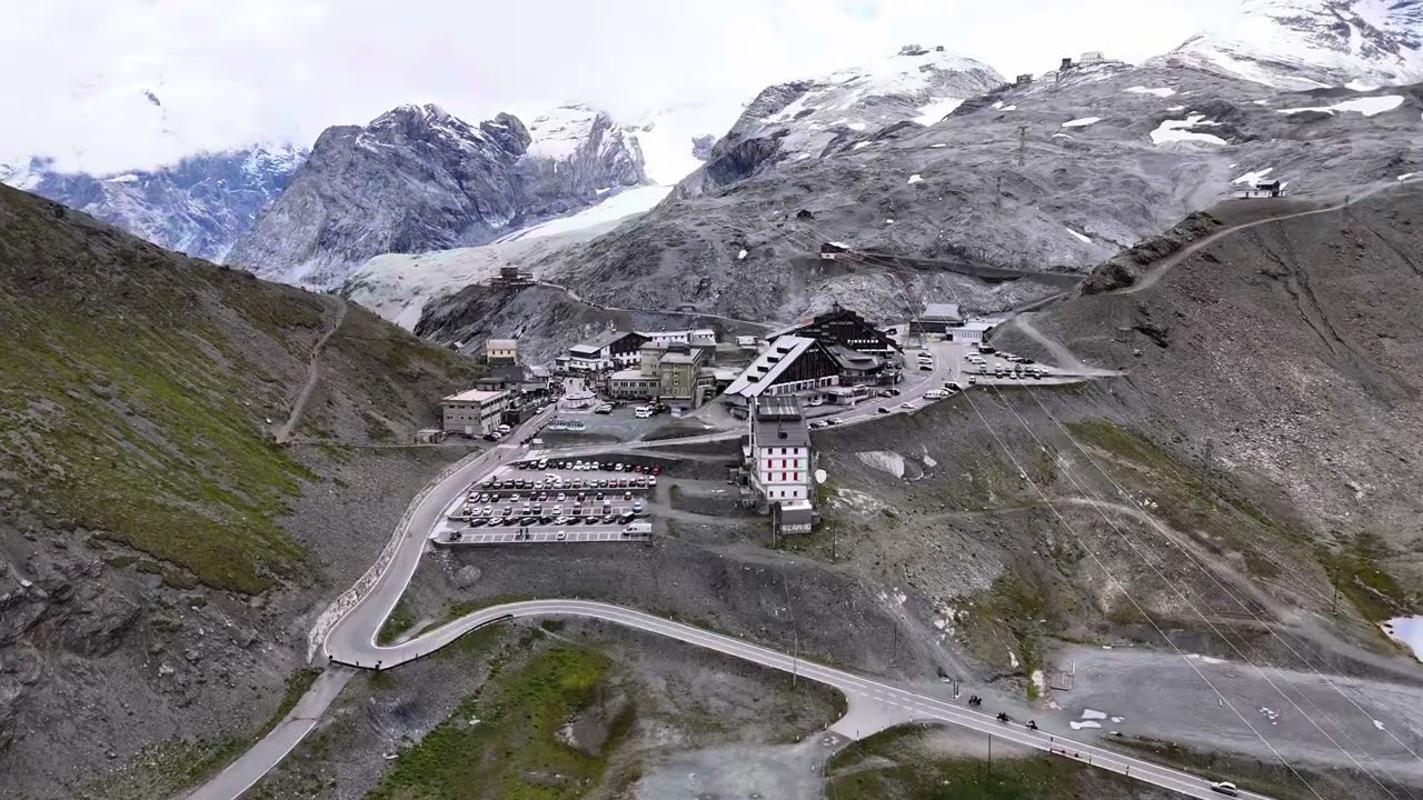 Stelvio / Stilfserjoch aus der Luft