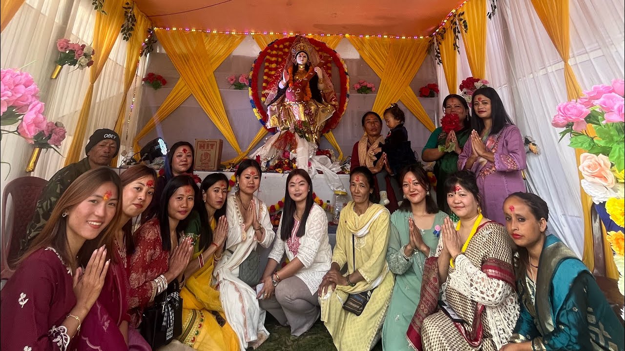 Saraswati Puja || Sankhaman Goan ||