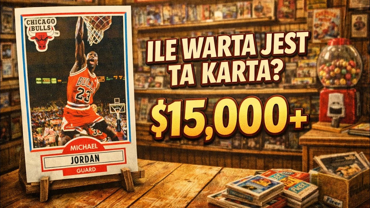 Ile jest warta ta karta NBA Jordana?😮‍💨🔥