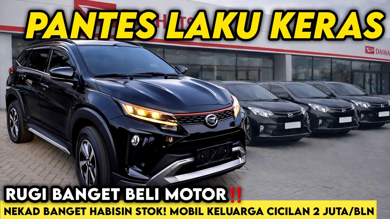 GILA‼️2 Jutaan/BULAN 😱 Kok Bisa Segini?! Mobil Baru Rasa Kredit Motor &mdash; Promo Daihatsu 2026 Menggila