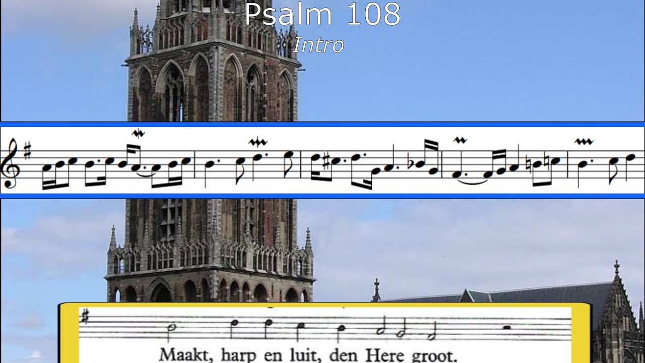 Sietze de Vries - Improvisation on Psalm 108, Domkerk Utrecht (2012) [ANALYSIS]