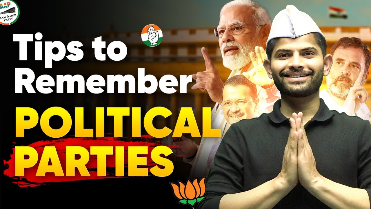 Tricks to Memorize Political Parties for Exams | Class&nbsp;10&nbsp;SST