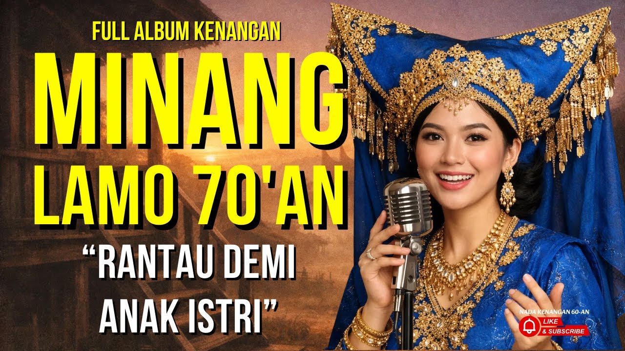 RANTAU DEMI ANAK ISTRI 🎶 Album Minang Klasik Tahun 70-an