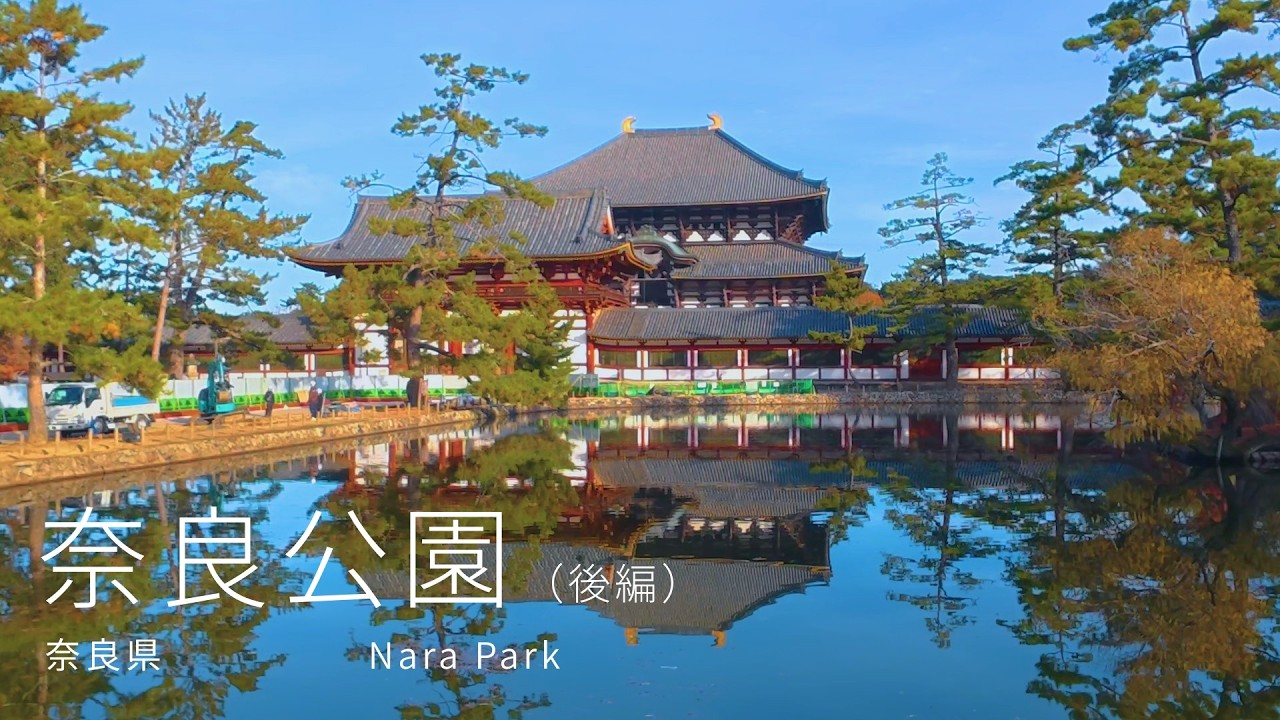 【4K・POV】奈良県奈良市 奈良公園を散歩（後編）