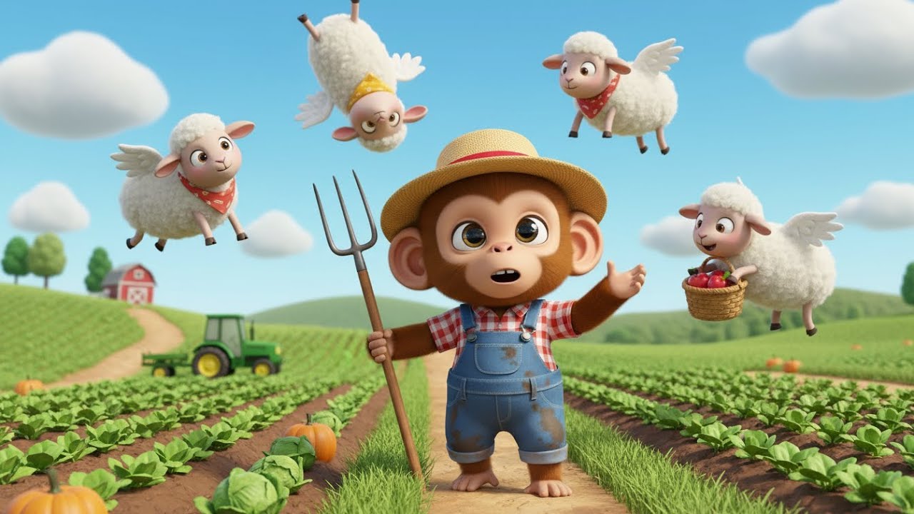 Monkey Farmer and the Flying Sheep