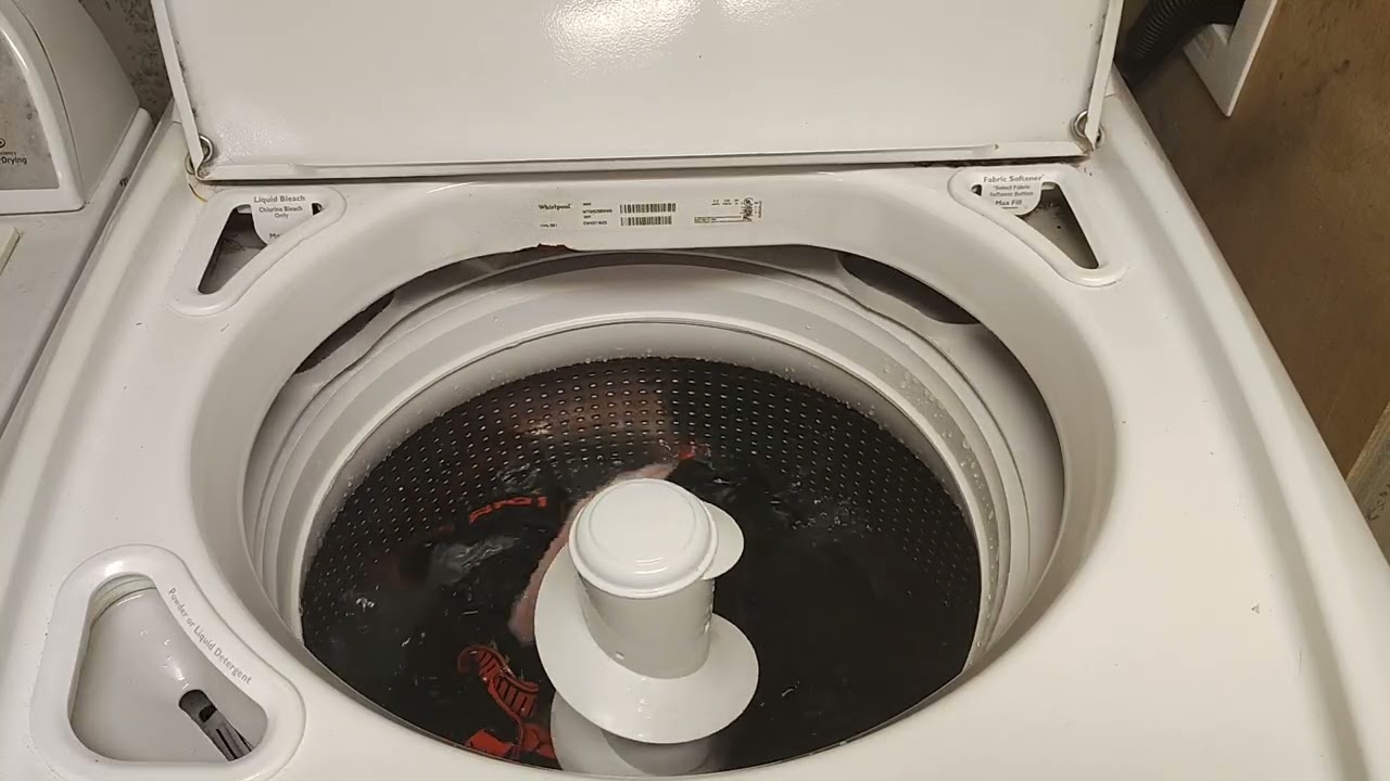 Whirlpool Cabrio Agi - Normal Cycle - Auto load sensing. 