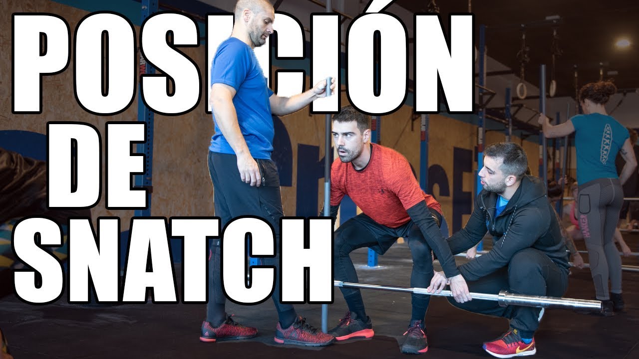 Fundamentos del Snatch o arrancada con Yosua