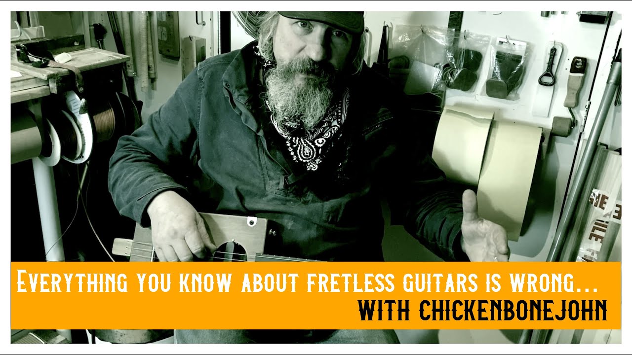 Everthing you know about fretless cigar box guitars is wrong.