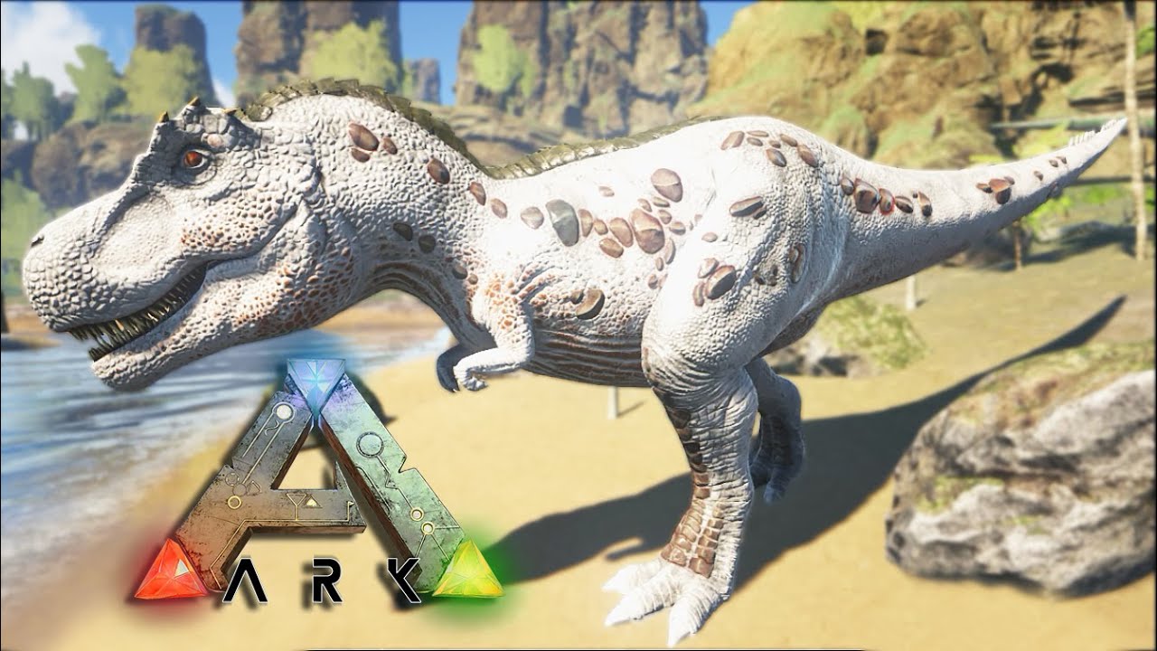 Ark Survival Evolved #4 Prezivljavanje - ALBINO T-REX