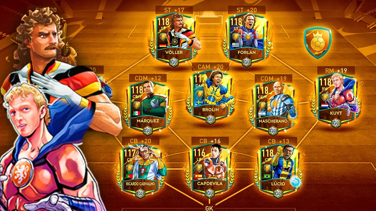 I Built Best Ever Max Rated PRIME HEROES Squad - FIFA Mobile