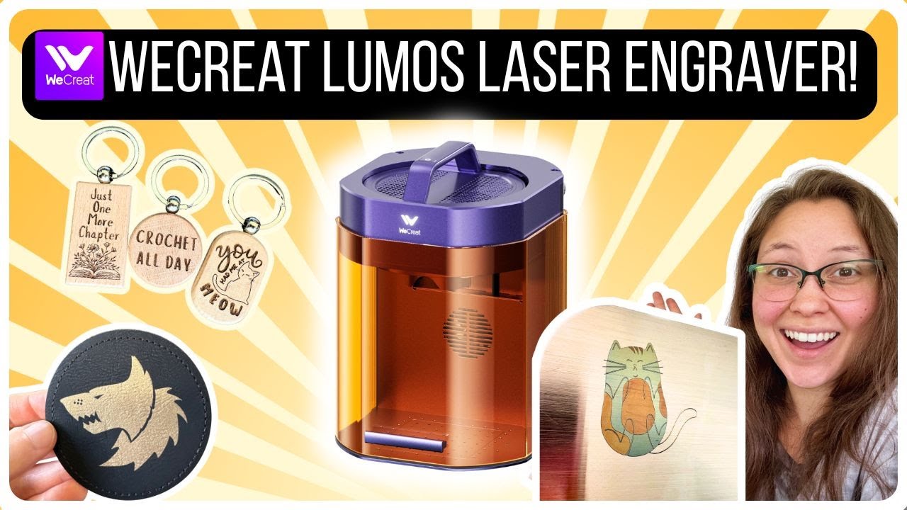 Индивидуальная гравировка с WeCreat Lumos🤩Проекты из дерева, кожи и металла!✨Обучение работе с ла...