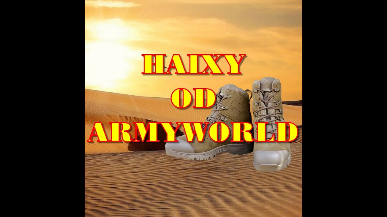 Francuskie buty wojskowe HAIX Nepal 2.0 Warm  Desert.