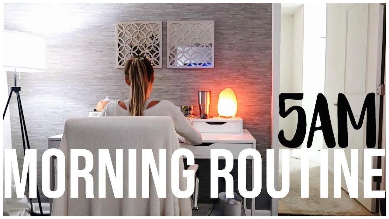 5AM Morning Routine | FALL EDITION | Productive & Healthy | RENEE AMBERG
