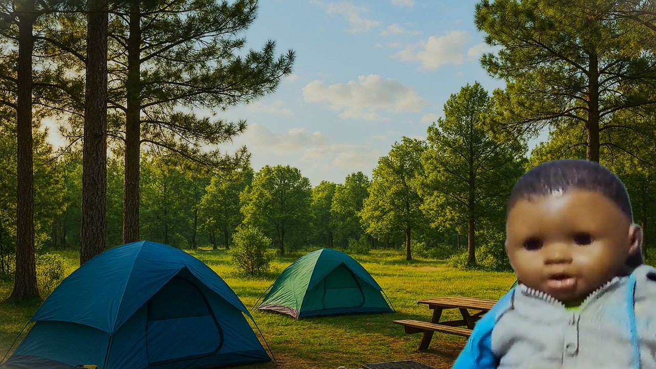 Christmas Camping Trip. ft Baby Brians Vlogs