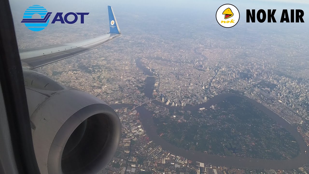 Boeing 737-800 | Nok Air | Taking-off from Bangkok Don Mueang Airport [4K]
