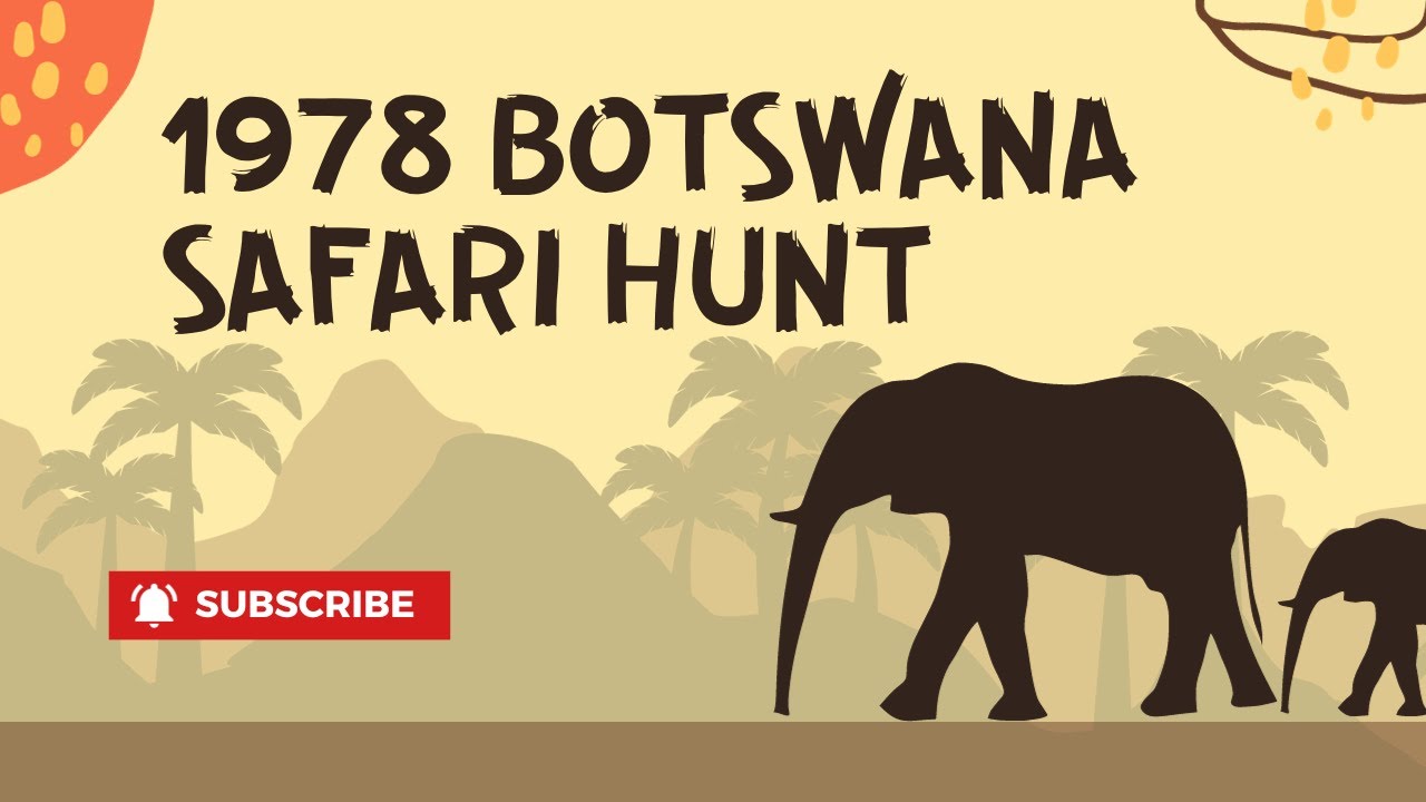Vintage African Safari Adventure: A Hunting Expedition in the Heart of the Wild (1978)