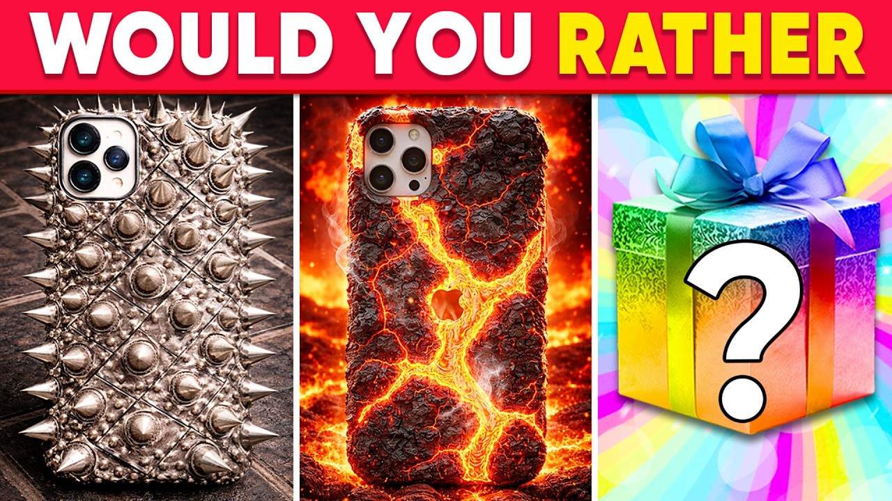 Would You Rather…? MYSTERY Gift Extreme Edition ⚡🌋📌 Hardest Choices Ever