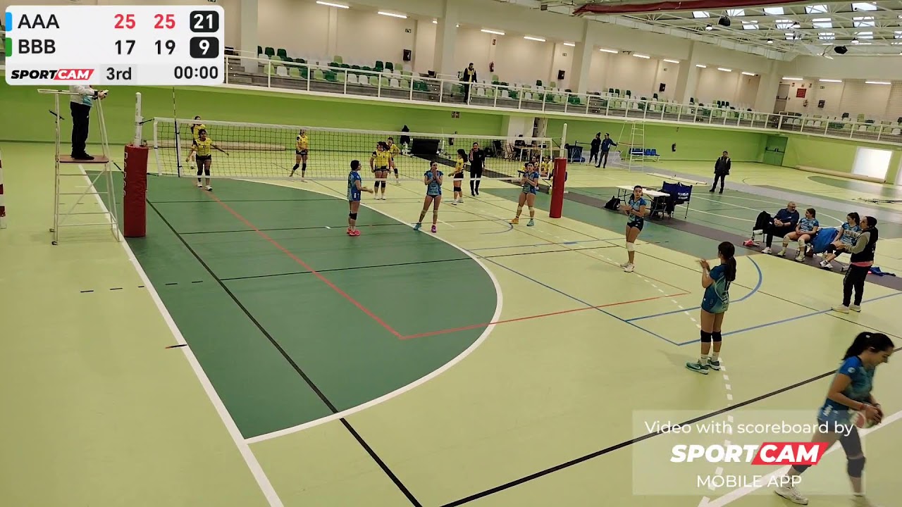 INFANTIL FEMENINO A. CV RIBEIRA SACRA 3 - 0 NARON VOLEY