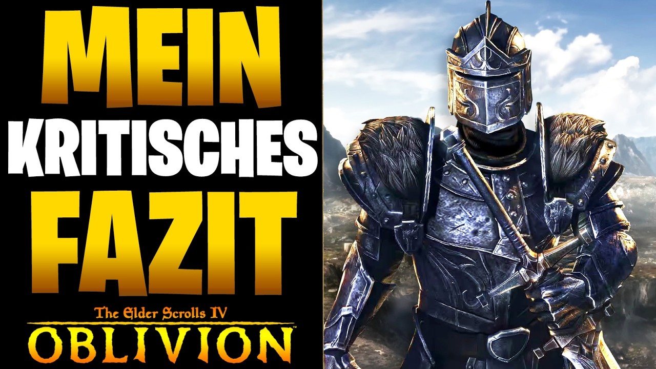 Elder Scrolls Oblivion Remastered: Ein Kritisches Review - Fazit nach 15 Stunden