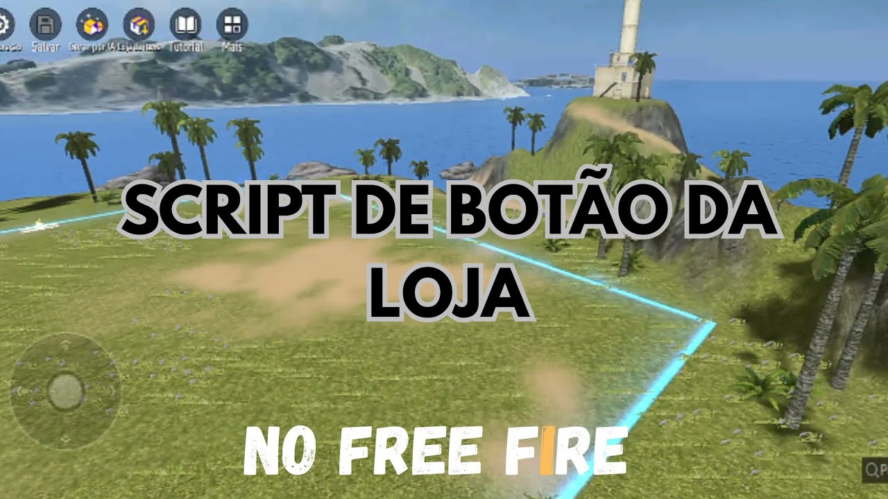 TUTORIAL. SCRIPT DO BOTÃO DA LOJA NO FREE FIRE 🔥#freefire #pedrixff 
