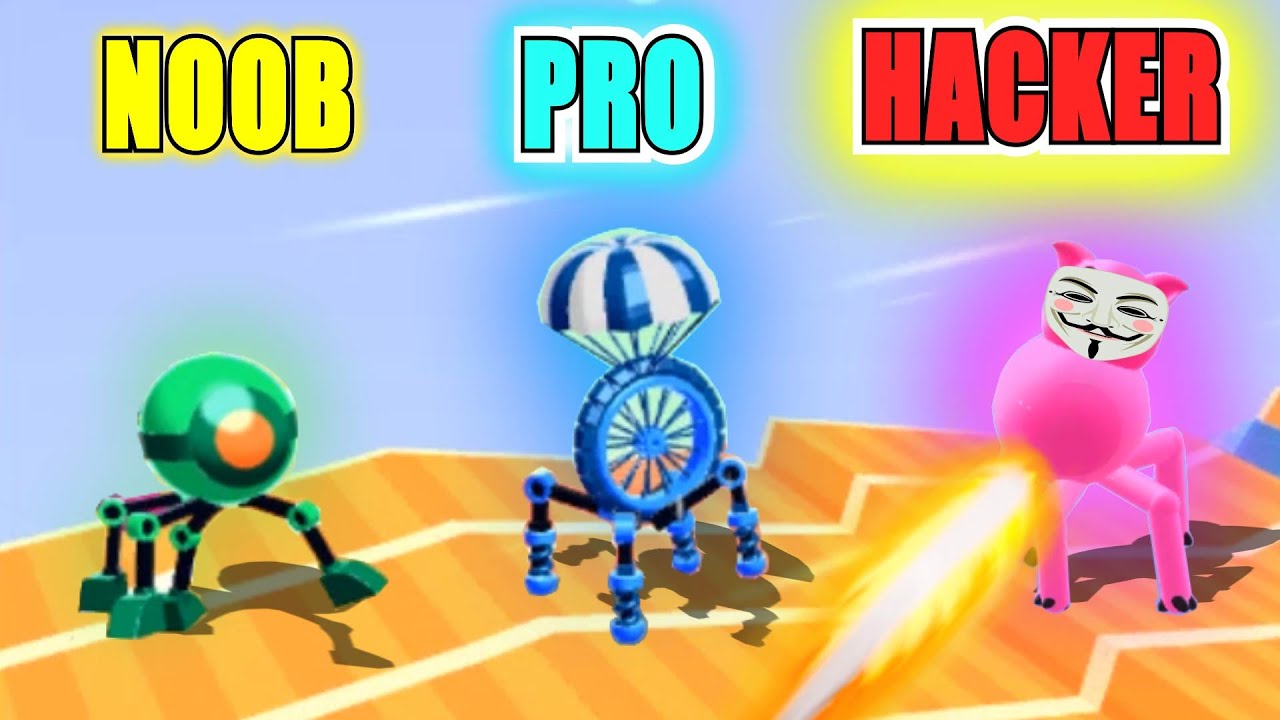 NOOB vs PRO vs HACKER - Rolly Legs