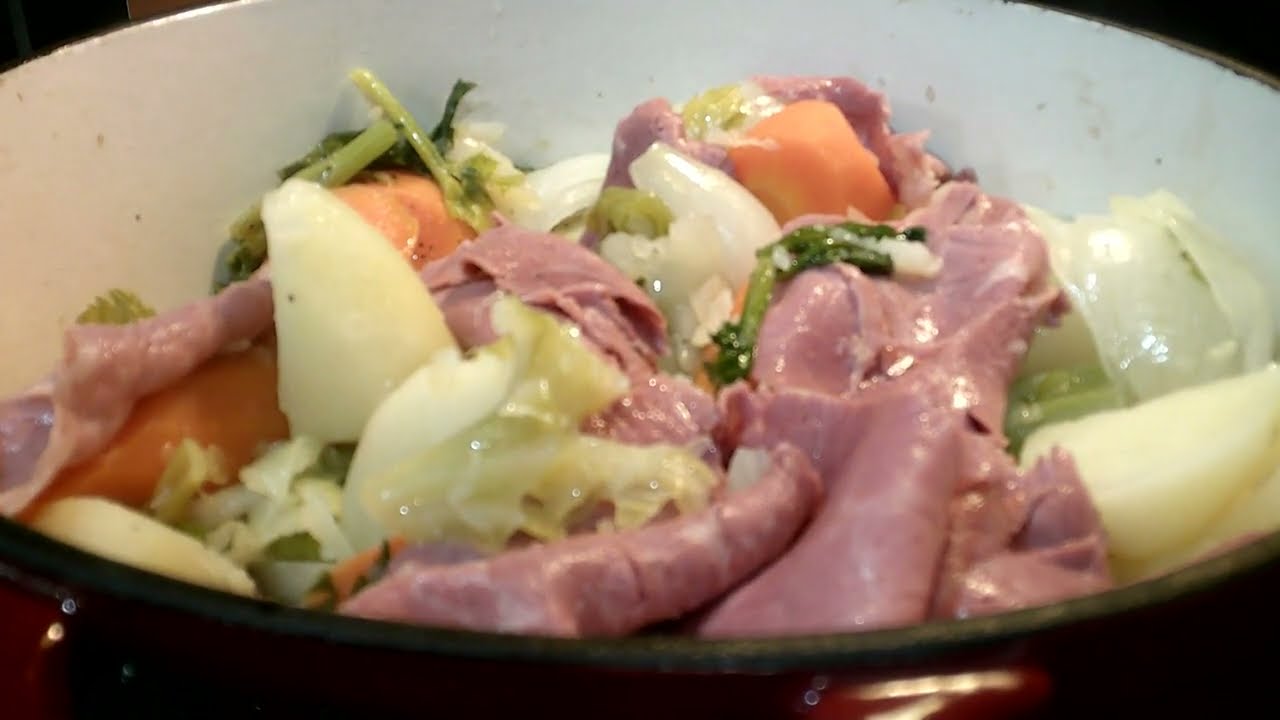 St. Patrick Day Deli Style Corn beef with Vegetables Excellent for any Occasion