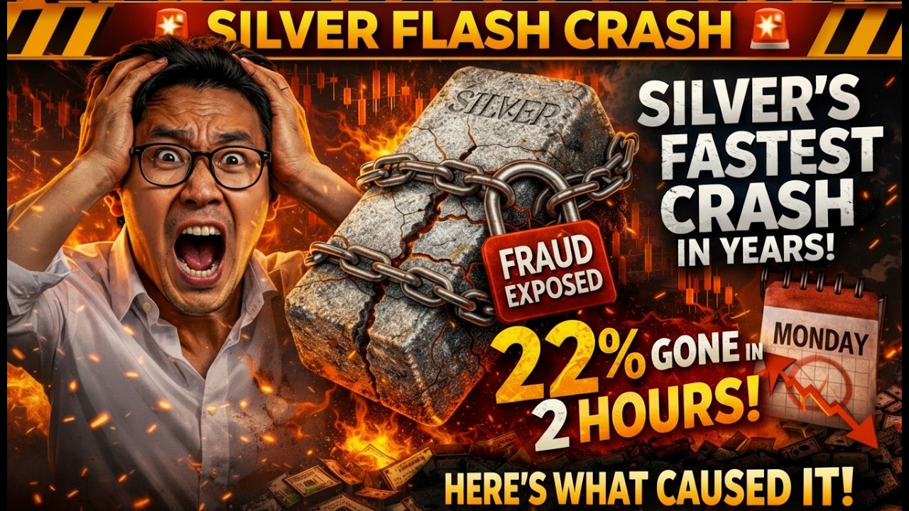 Silver’s Fastest Crash in Years — 22% Gone in 2 Hours (Here’s What Caused It)