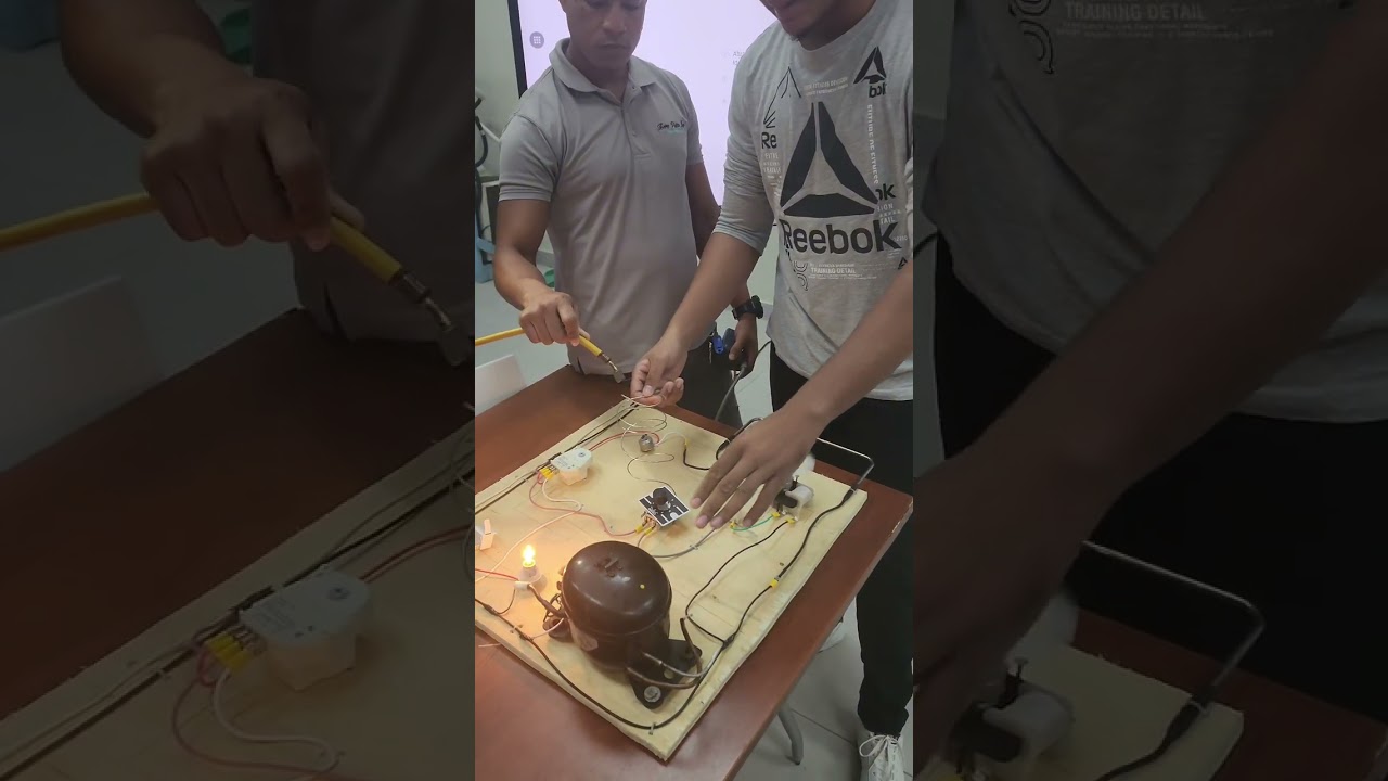EXPLICACION CIRCUITO ELECTRICO NEVERA NOFROST Y PRUEBA NUEVOS TECNICOS