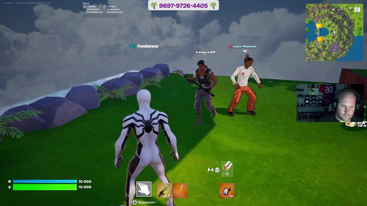 🔴 LIVE FORTNITE NOVA RP attention DJAVOO06 ARRIVE RP 😂💕😂