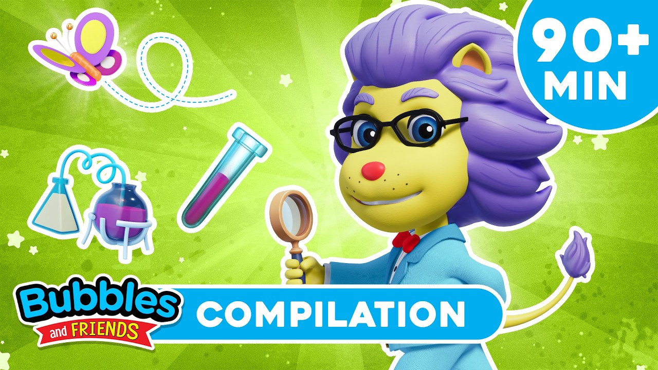 🧪 Science and Exploration with Bubbles and Friends | Preschool Learning Compilation