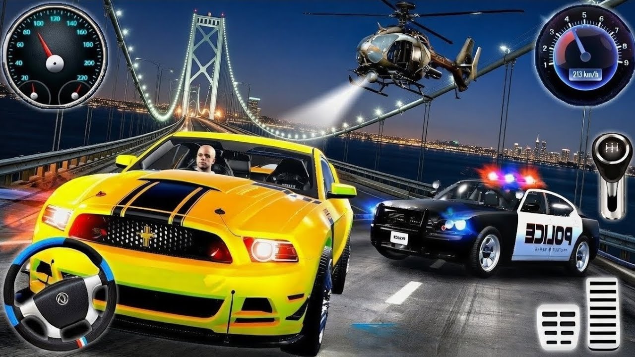Police Car Chase Simulator 3D - Real City Cop Pursuit Action 🚓🔥 (Android Gameplay) #2
