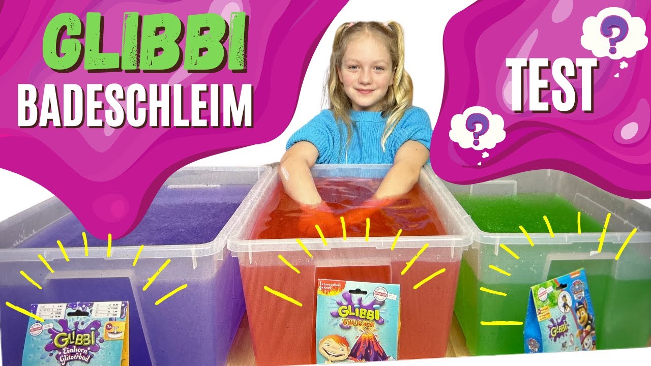 😅Glibbi Badespass Test 🤣🤪❓