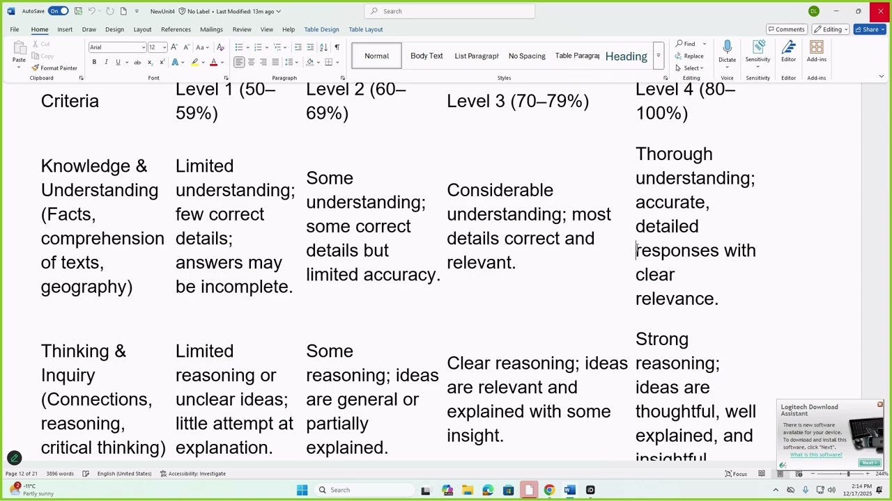 ENG3E Class 22:  Unit 4 Activity 3 Kq 17