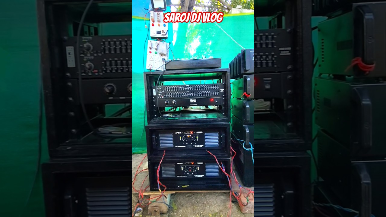 Dj Setup Mini Vlog ❤| Saroj Dj Vlog | Dj Song | Dj Gana | Dj Box #shortvideo #shorts #dj