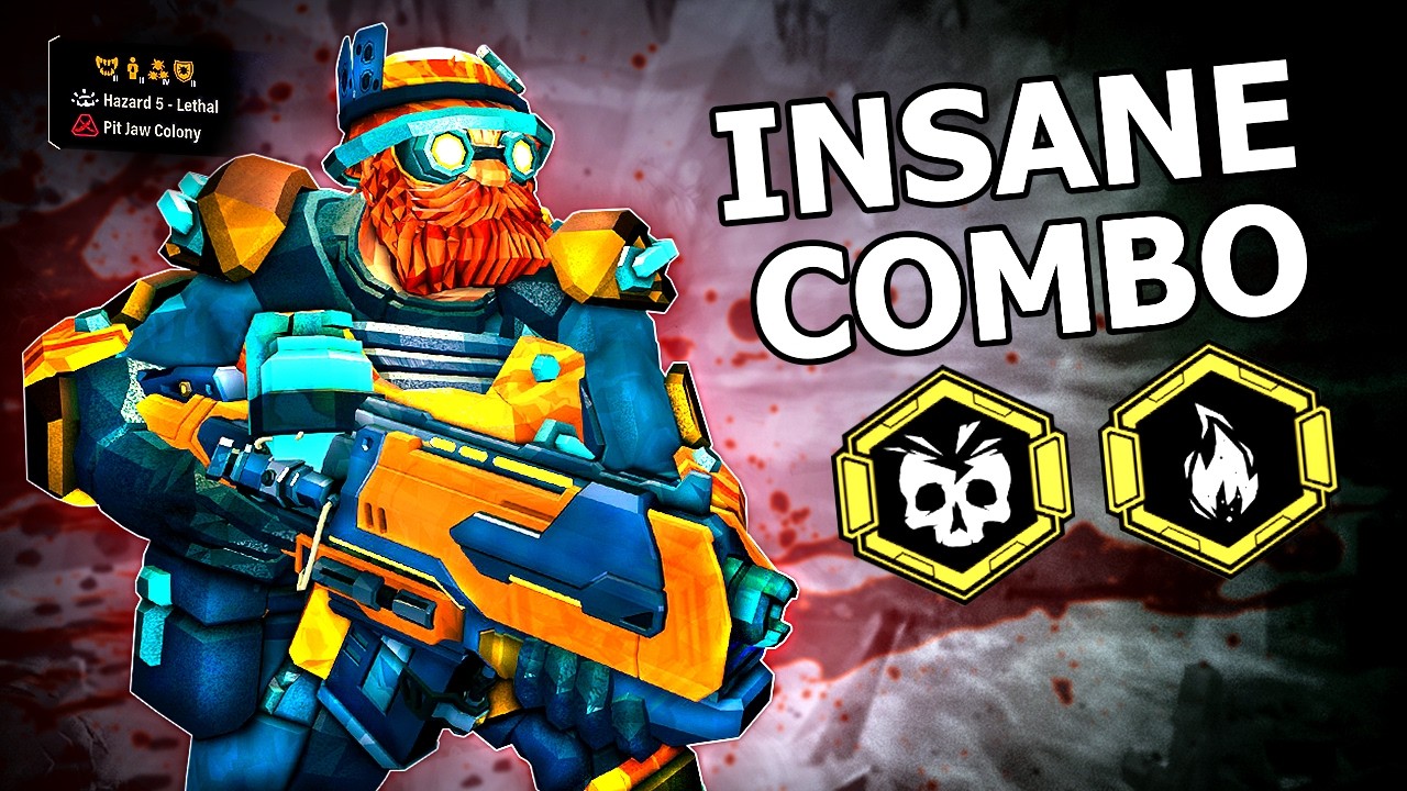 Bullets of Mercy + Fire Pheromone Build on High Hazard | Deep Rock Galactic