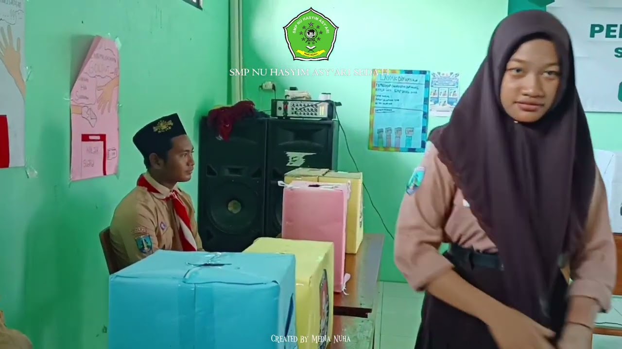 PENCOBLOSAN DAN PENGHITUNGAN SUARA CALON KANDIDAT OSIS😊