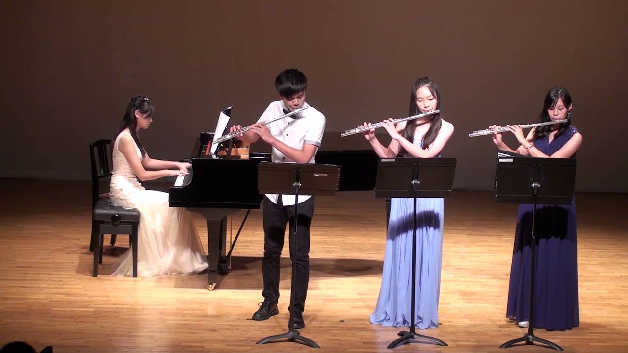 陳昱愷 張湘柔 陳品蓁 長笛三重奏 林宜嫻(鋼琴)－頑皮豹
