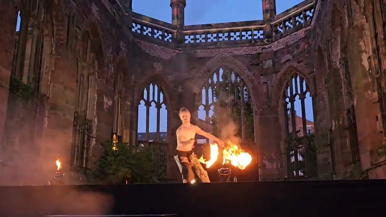 Oskar Brightman Liverpool Fire Arts Festival gala show 2025