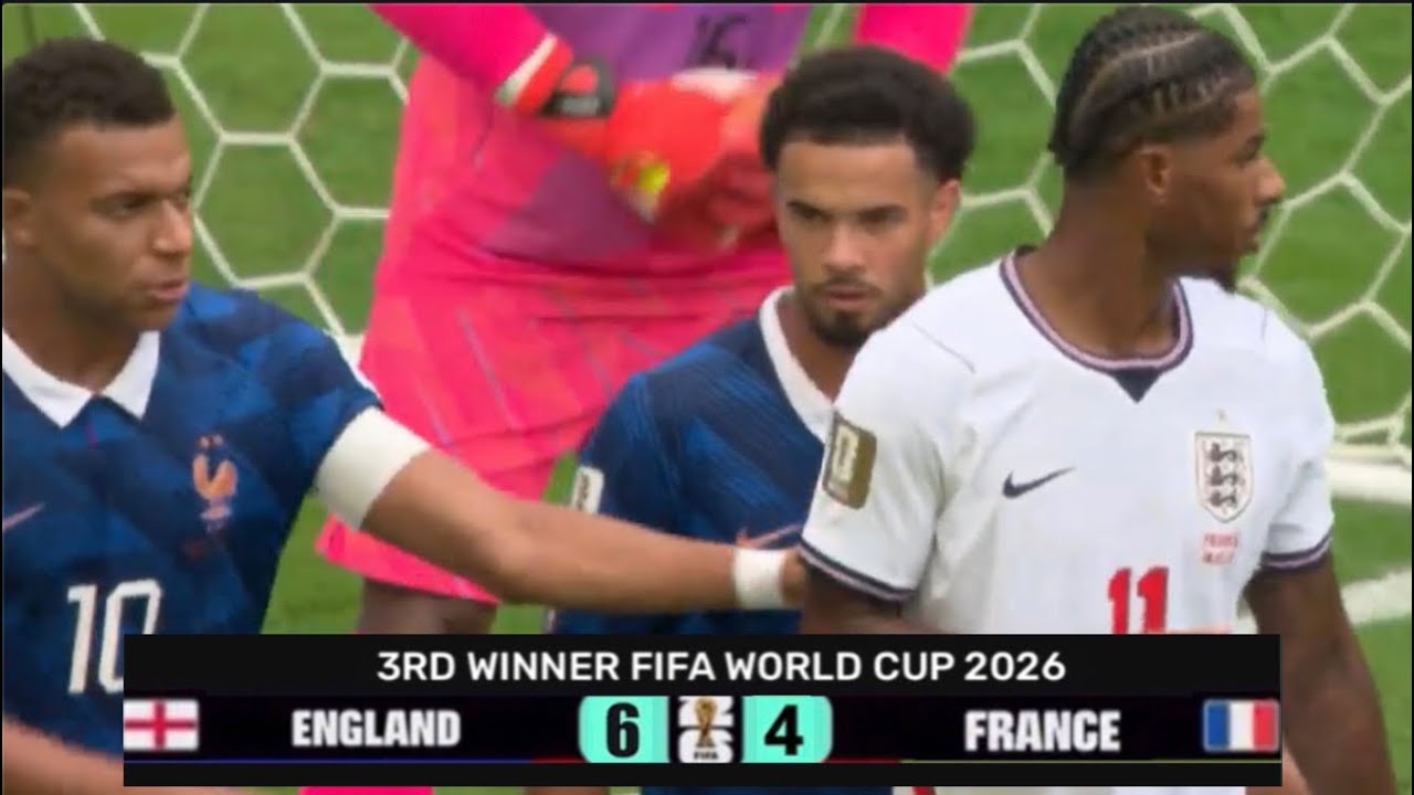 INGGRIS VS PRANCIS | LIVE FIFA WORLD CUP 2026 | 3RD PLACE WINNER | FULL LIVE