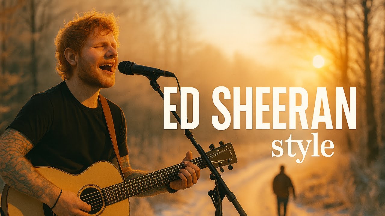Ed Sheeran inspired Winter Love Songs ～Snowfall Serenity Acoustic Guitar Playlist～