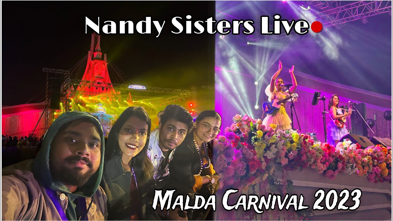 3rd Day Nandy Sisters Live Music Performance😍Crazy Public Reactions🫨Malda Carnival 2023😎