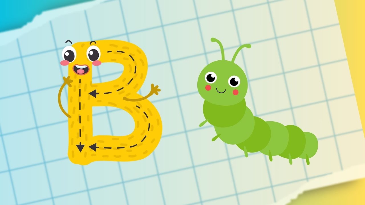 Lettera B | Impariamo l'ALFABETO ITALIANO con Tommy il giardiniere | Cartoni animati educativi