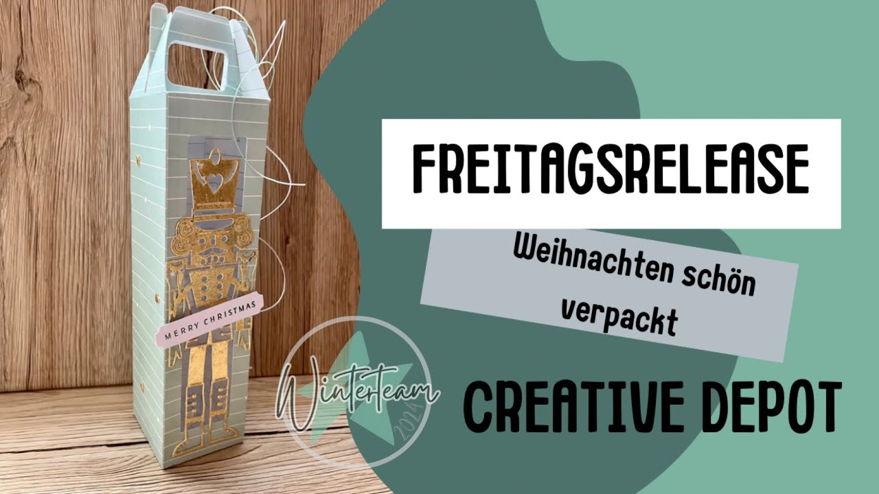 Freitagsrelease bei Creative Depot / Weihnachten schön verpackt