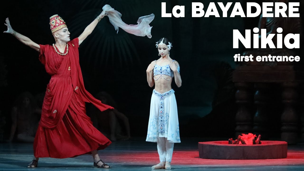 La BAYADERE - Nikia First Entrance - Maria Khoreva & Soslan Kulaev - Mariinsky Theatre